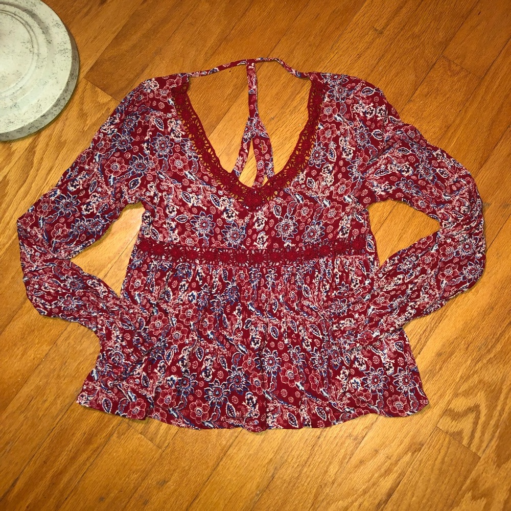 Patrons of Peace Peasant Blouse